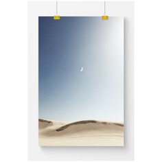 Постер на стену для интерьера Postermarkt Пустыня №4, размер 40х50 см, постеры картины для интерьера в тубусе
