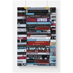 Постер на стену для интерьера Postermarkt Книги, размер 40х50 см, постеры картины для интерьера в тубусе