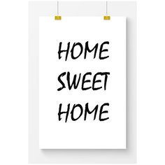 Постер на стену для интерьера Postermarkt Мотивация Home sweet home, размер 50х70 см, постеры картины для интерьера в тубусе