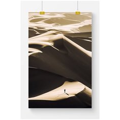 Постер на стену для интерьера Postermarkt Пустыня №3, размер 60х90 см, постеры картины для интерьера в тубусе