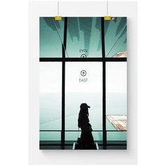 Постер на стену для интерьера Postermarkt Город №10, размер 60х90 см, постеры картины для интерьера в тубусе