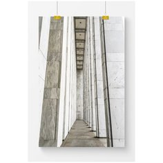 Постер на стену для интерьера Postermarkt Колонны №1, размер 60х90 см, постеры картины для интерьера в тубусе
