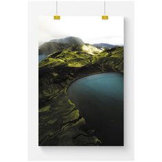 Постер на стену для интерьера Postermarkt Природа Исландии №9, размер 50х70 см, постеры картины для интерьера в тубусе