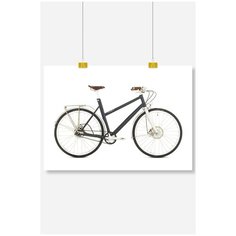 Постер на стену для интерьера Postermarkt Велосипед, размер 60х90 см, постеры картины для интерьера в тубусе