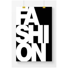 Постер на стену для интерьера Postermarkt Fashion, размер 60х90 см, постеры картины для интерьера в тубусе