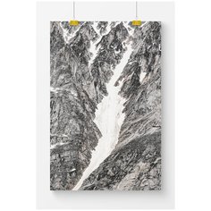 Постер на стену для интерьера Postermarkt Природа в серых тонах №2, размер 60х90 см, постеры картины для интерьера в тубусе