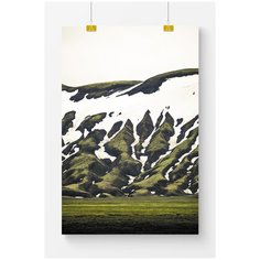 Постер на стену для интерьера Postermarkt Природа Исландии №4, размер 50х70 см, постеры картины для интерьера в тубусе