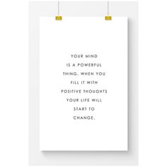Постер на стену для интерьера Postermarkt Мотивация Your mind, размер 40х50 см, постеры картины для интерьера в тубусе
