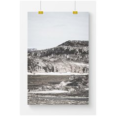 Постер на стену для интерьера Postermarkt Природа в серых тонах №1, размер 50х70 см, постеры картины для интерьера в тубусе
