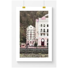 Постер на стену для интерьера Postermarkt Роза Хутор №1, размер 50х70 см, постеры картины для интерьера в тубусе