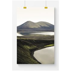 Постер на стену для интерьера Postermarkt Природа Исландии №7, размер 60х90 см, постеры картины для интерьера в тубусе