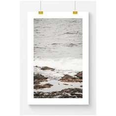 Постер на стену для интерьера Postermarkt Рифы в море, размер 50х70 см, постеры картины для интерьера в тубусе