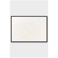 Постер на стену для интерьера Postermarkt Берег моря №9, постер в черной рамке 50х70 см, постеры картины для интерьера в черной рамке