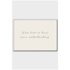 Постер на стену для интерьера Postermarkt Фраза True love is born from understanding , постер в белой рамке 30х40 см, постеры картины для интерьера в белой рамке