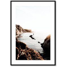 Постер в рамке Postermarkt "Солнце на берегу #1", 40х50 см
