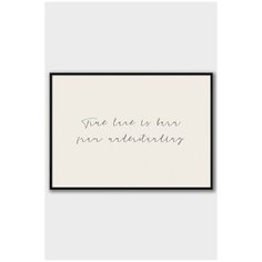 Постер на стену для интерьера Postermarkt Фраза True love is born from understanding , постер в черной рамке 30х40 см, постеры картины для интерьера в черной рамке