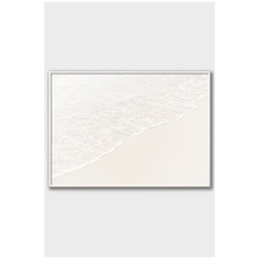 Постер на стену для интерьера Postermarkt Берег моря №9, постер в белой рамке 30х40 см, постеры картины для интерьера в белой рамке