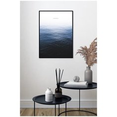 Постер в черной рамке Postermarkt "Love the sea", 50х70 см
