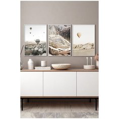 Набор из трех постеров Postermarkt в белых рамках 40х50 см, Набор #46