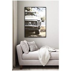 Постер в черной рамке Postermarkt "Старая машина", 50х70 см