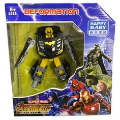 Трансформер супергерой "Бэтмен", машинка-робот 2 в 1 Dade Toys