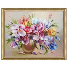 WB5547 Алмазная мозаика Painting Diamond "Цветочная композиция"