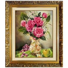 Алмазная мозаика Милато "Натюрморт с розами" F-169 Milato