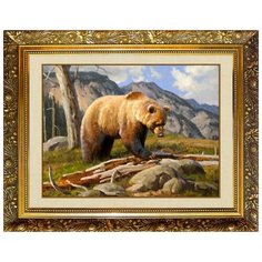 Алмазная мозаика Милато "Бурый" F-341 Milato