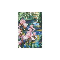 Алмазная мозаика Белоснежка "Садовый пруд" 191-ST