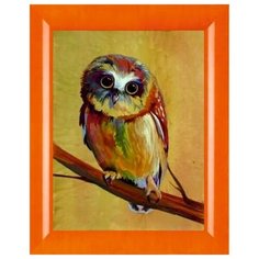Алмазная мозаика Милато "Совенок на ветке" N-198 Milato