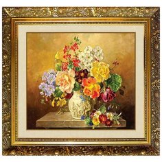 F-244 Алмазная мозаика милато "Викторианские цветы" Milato