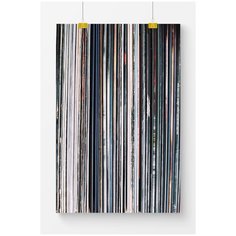 Постер для интерьера Postermarkt Коллекция виниловых пластинок, 50х70 см, в тубусе