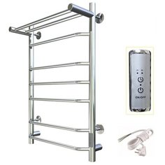 Полотенцесушитель электрический Тругор 532х800мм форма лесенка 6 перекладин универсальное подключение