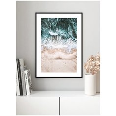 Постер в рамке Postermarkt "Берег моря", 40х50 см