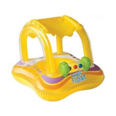 56581 Круг-плот с навесом 81х66см 1-2лет Intex