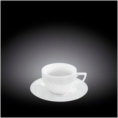 Чашка для капучино и блюдце 170 мл Wilmax