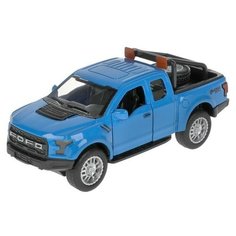 Технопарк Машина Пикап Ford 12 см свет+звук (металл) синий 259353 с 3 лет