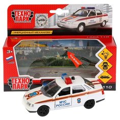 Технопарк Машина LADA 2110 МЧС свет, звук (металл) 159168 с 3 лет