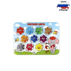 Рамки-вкладыши «Изучаем цвета» Woodland