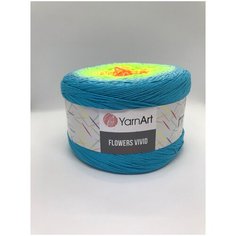 Пряжа Yarnart FLOWERS VIVID цвет 509, 1 моток