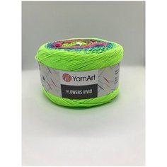 Пряжа Yarnart FLOWERS VIVID цвет 506, 1 моток