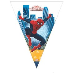 Гирлянда-вымпел Веселая затея Человек Паук 360 см