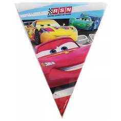 Гирлянда-вымпел Веселая затея "Тачки" 360 см