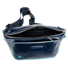 Сумка на пояс Piquadro Blue Square синяя CA2174B2/BLU2