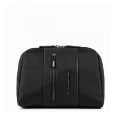 Косметичка Piquadro Brief BY4448BR/N черный натуральная кожа/ткань