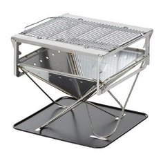 Складной походный гриль Snow Peak ST-032SET + Чугунная решетка