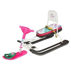 Снегокат со спинкой Тимка спорт Бабочки Nika