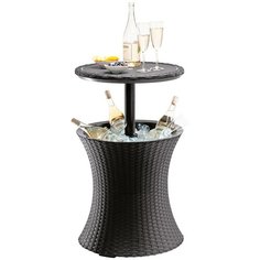 Столик COOL BAR RATTAN (коричневый) Keter