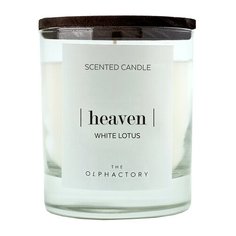 Свеча ароматическая, Heaven Black, Белый лотос, 40 ч, VV401WLBTO, Ambientair