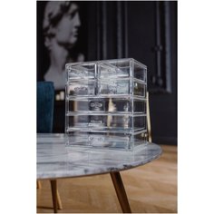 Органайзер для косметики и украшений S-333 прозрачный Ismat Decor